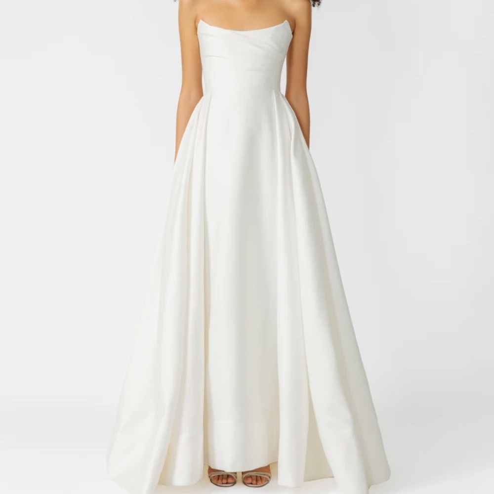 SAU LEE Barbara Gown sz 00 - White